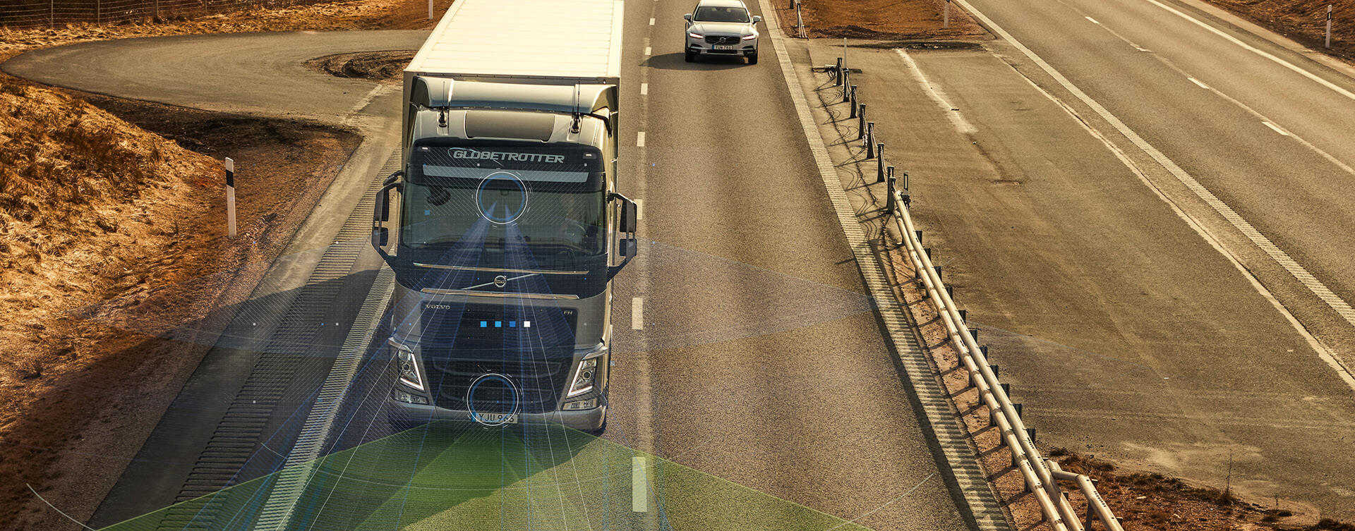 Integratie Volvo Dynamic Steering met ondersteunende systemen voor meer veiligheid