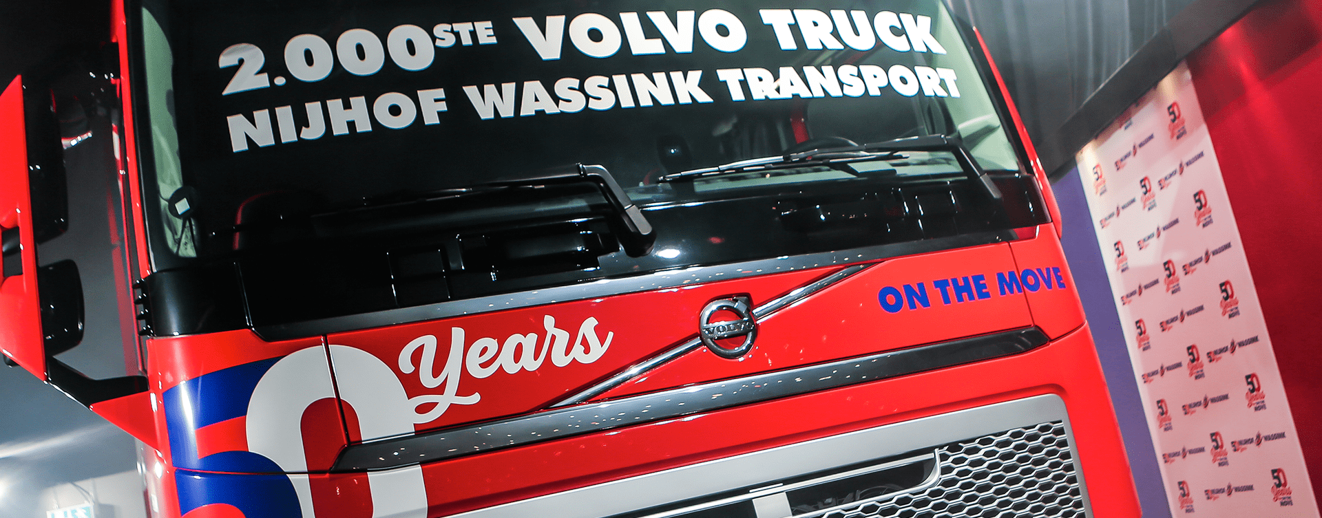 2000ste Volvo-truck voor Nijhof-Wassink