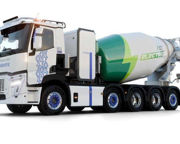 Renault Trucks E-Tech C 10x4 Mixer Schwing Stetter Renault Trucks E-Tech C 10x4 Mixer Schwing Stetter