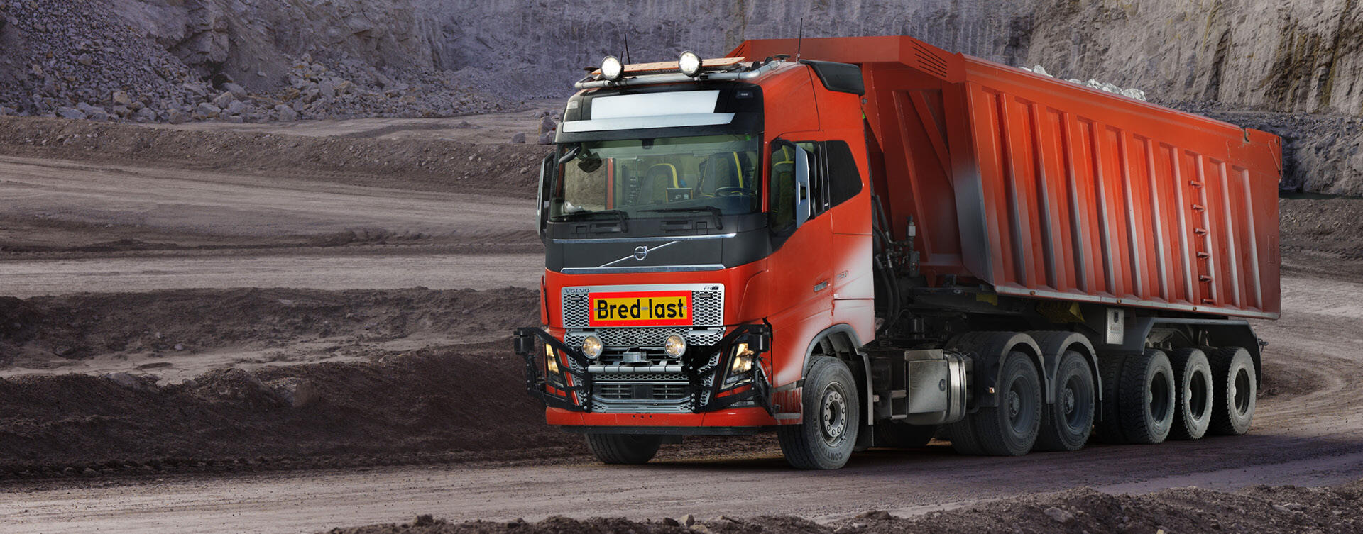 Volvo Trucks biedt zelfrijdende transportoplossing voor Brønnøy Kalk AS