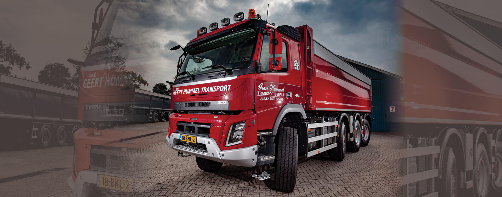 Volvo FMX 8x8 voor Geert Hummel Transport en Grondwerken