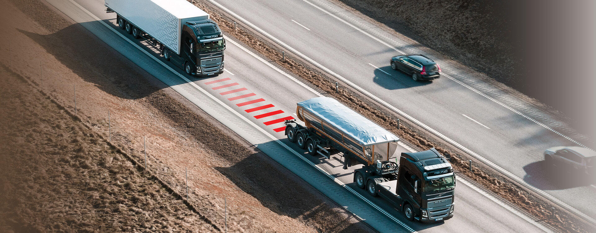 Distance Alert van Volvo Trucks voor nog meer veiligheid in het verkeer