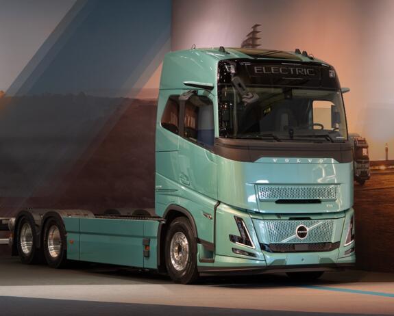 Volvo FH Aero Electric Elmia voorkant Volvo FH Aero Electric Elmia voorkant