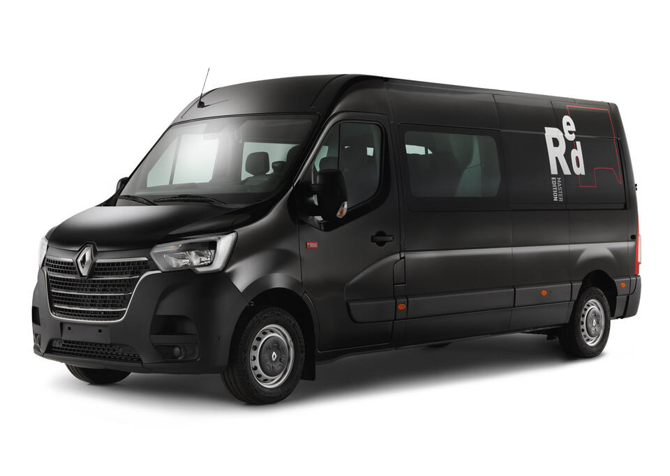 Renault Master gesloten bestelwagen met dubbele cabine